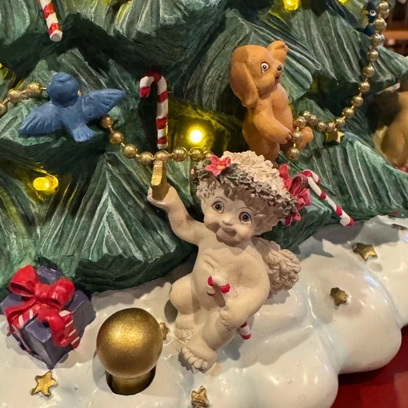 Retired 2001 Danbury Mint The Dreamsicles Christmas Tree Light Up Tested Works - Picture 5 of 12
